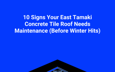 10 Signs Your East Tamaki Concrete Tile Roof Needs Maintenance (Before Winter Hits)